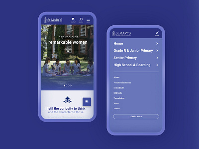 St Mary's DSG, Kloof, Website Design