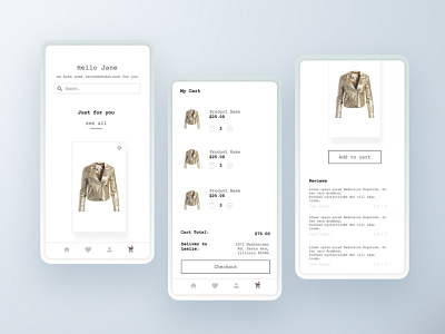 Webskin02 - Minimal clothing online store