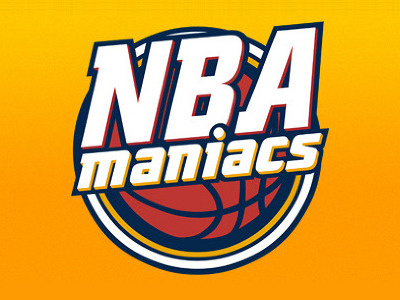 NBA Maniacs Logo basket logo nba