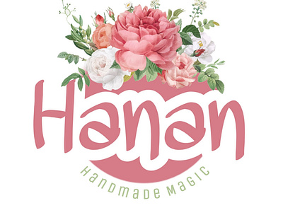 HANAN - handmade branding branding design creative design illustration logo logos