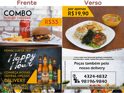 flyer almoço