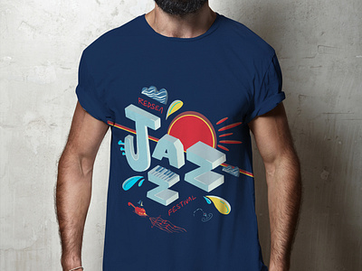 T shirt for jazz festival