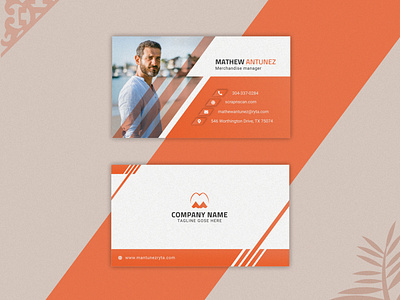 Corporate business card design