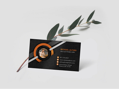 Professional business card design