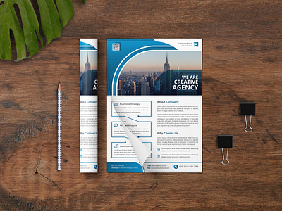 Corporate business flyer design