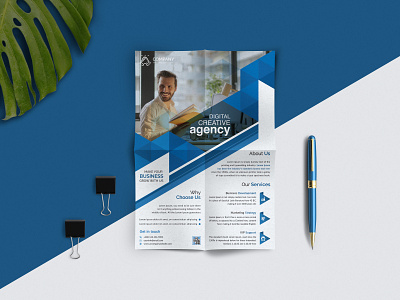 Corporate business flyer design