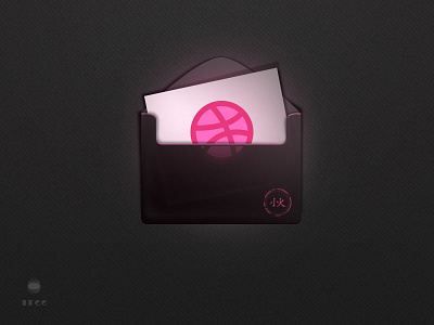 hello，dribbble! debuts icon letter