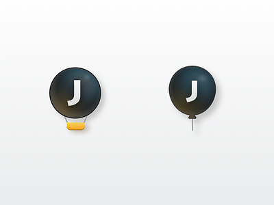 Jike balloon balloon icon