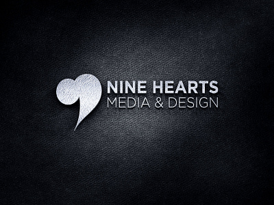 Ninehearts Logo beauty logo branding business logo creative logo digital marketing illustration logo logodesign minimal minimalist modern design modern logo