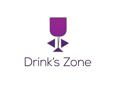 Drinks Zone beauty logo branding business logo creative logo d cartomist logo illustration logodesign minimal minimalist modern design modern logo