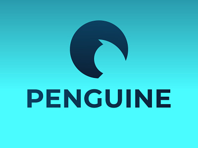 Penguine animal bird birdlogo branding business logo creative logo minimal minimalist modern design modern logo penguine