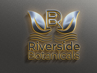 logo botanical botanical art botanical logo creative logos minimlaist modern riverr rivers
