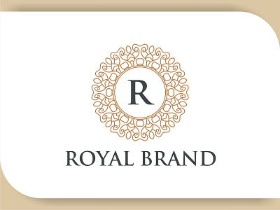 Royal Brand Logo abstract brand business company concept creative design element emblem graphic identity label logo modern shape sign symbol technology template vector