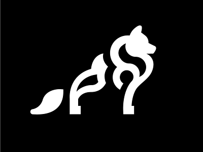 Fenrir logomark animal logo animal logo design brand design brand identity branding design fenrir illustration logo vector