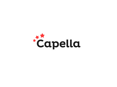 Capella black brand branding logo minimal minimalism minimalist minimalistic simple stars