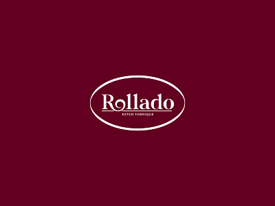 Rollado brand branding chocolat factory hidden meaning logo luxury meaningful red roll