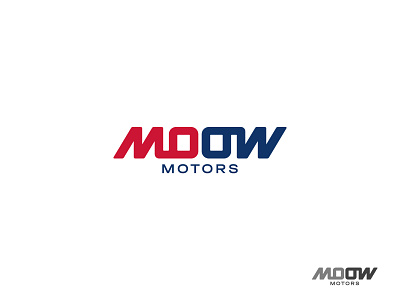 MOOW brand branding design hidden meaning identity lettermark logo luxury minimal wordmark