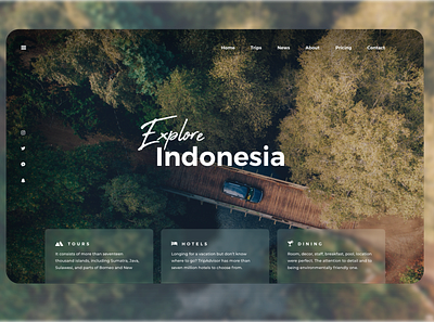 New Stylish Travel Landing Page adobexd design explore figma travel traveling ui ux web design