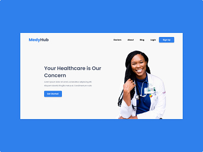 Medyhub Landing page