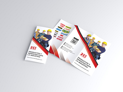 Product Supply Company trifold brochure design