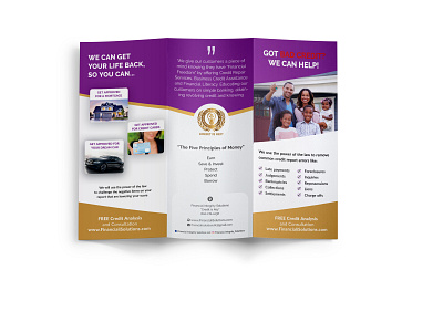 Trifold brochure design