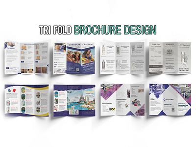 Trifold brochure design branding bro brochure design corporate design flyer design graphic graphic design illustration logo print design