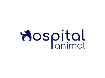 Hospital Animal Logo Design animal branding graphic design hospital logo logo design pets vetclinic