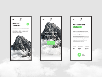 Mountain Travelers Responsive Concept