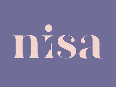 Nisa Logo branding logo logo design typography