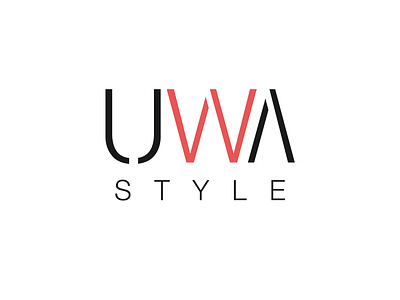 UWA Style branding logo logo design logodesign typography