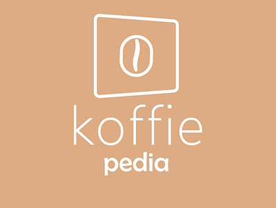 koffie pedia branding coffee logo logo design logodesign