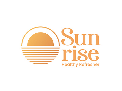 sunrise logo branding flyer design logo logo design logodesign typography