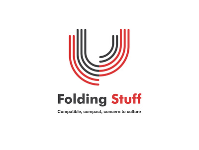 folding stuff design logo logo design logodesign
