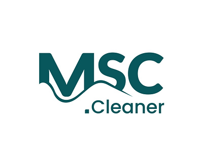 MSC cleaner logo branding design logo logo design logodesign