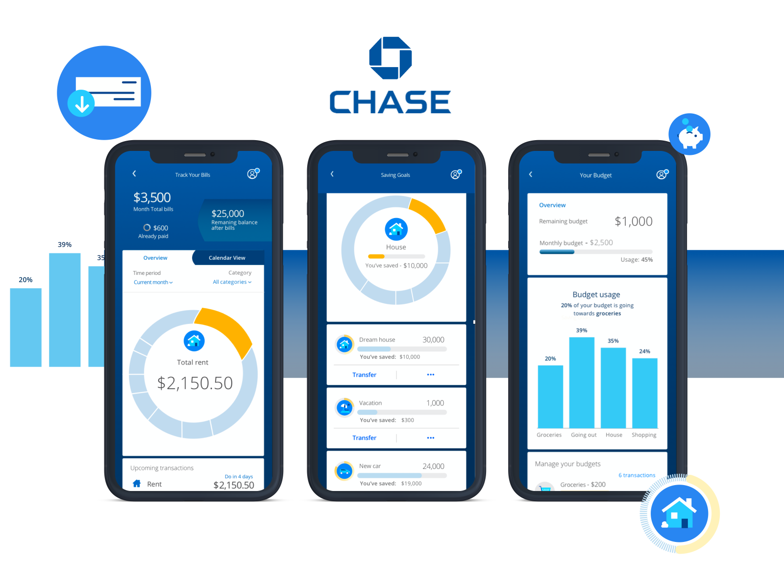 Adding Three New Features To The Chase Mobile Application By Shira Davis On Dribbble