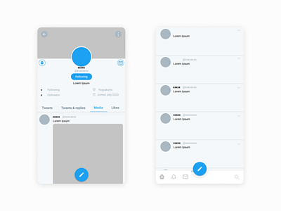 Twitter Concept (Redesign)