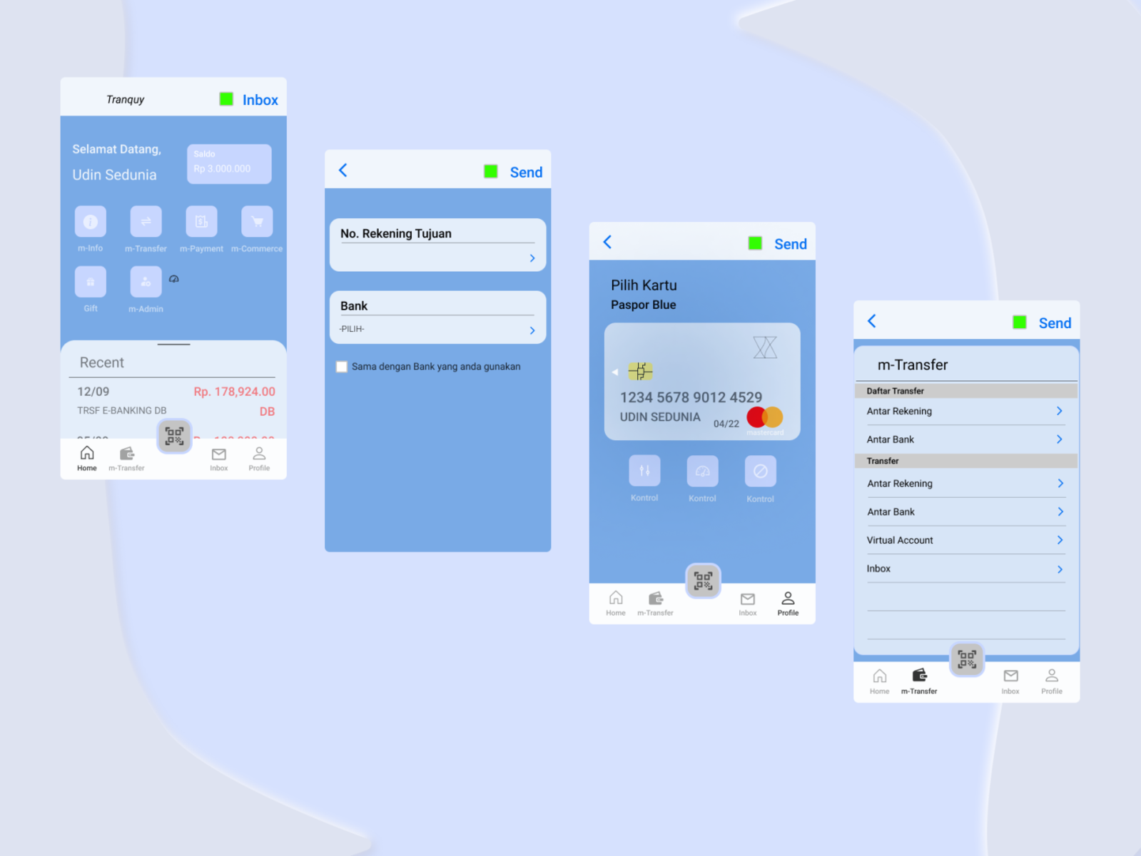 Mobile Banking Bca Mobile Redesign By Fadel Farinsqi On Dribbble