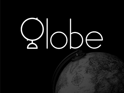 TYPOGRAPHS 09 adobe illustrator branding globe globe logo logo logotype minimal typography