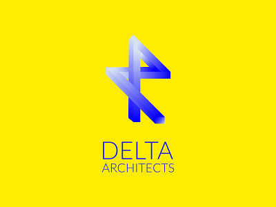 Delta Architects DLC 17 architect architecture blue branding corto bert dailylogo dailylogochallenge dailylogodesign design geometic happinessdesigns ios logo logo design logodesign logos logotype ui ux vector
