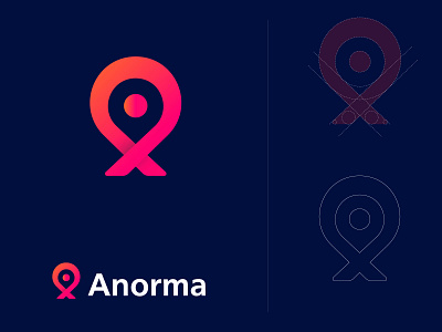 Anorma logo Branding design