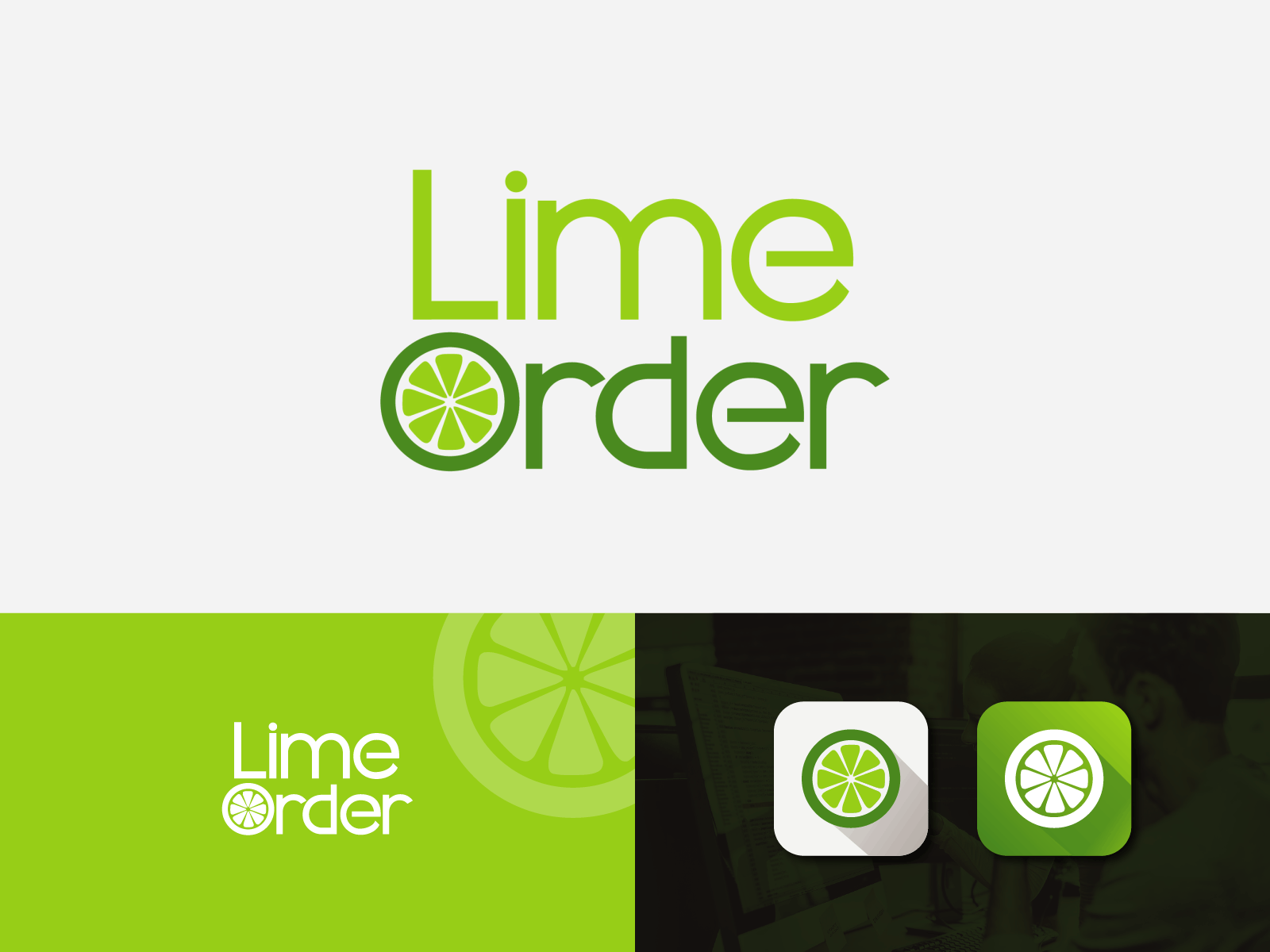 LimeOder - Best Pos Software Company -Gif Animation after effect animation app branding company logo flat logo gif gif making identity logo design logos logotype minimal motion motion design motion graphic sajul2590 unique logo