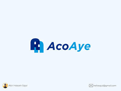 A+A lettermark Logo Design