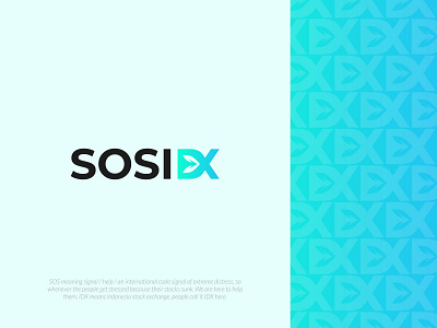 SOSIDX - Brand Logo Design abirhossainsajul brand logo company dx logo flat logo gradient gradient logo letter logo lettermark logo minimal modern logo sajul2590 symbol unique logo