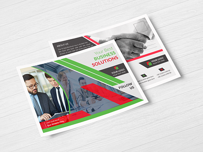 Creative Corporate & Business Postcard Design