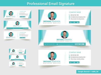 Professional Email Signature Design advertisement branding branding and identity branding design business email company custom email signature design e mail signature ecommerce email email design email marketing email receipt email signature email template graphic illustration personal email signature stationery