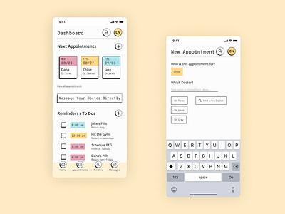 One Stop Shop medical ui ux wellness