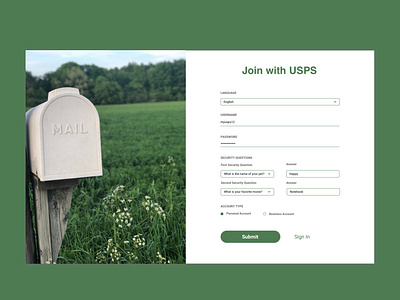 Signup (USPS)