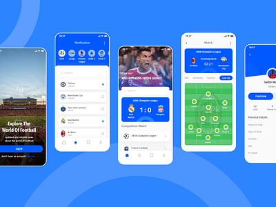 Football News App app appdesign design football app football clubs app football design footballapp footballclub mobile design news app sport app sport design sportapp sports app ui ui design uidesign uiux ux ux design