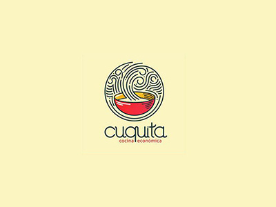 Cuquita design food logo traditional