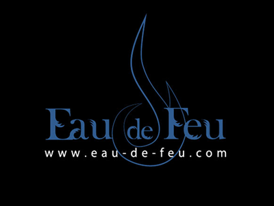 Eau de Feu (logotype) art association fire logo member